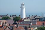 24: Trees, roofs, chimneypots, sea and sky - this view would make a challenging jigsaw!