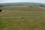 5: The open view to Southwold Harbour and across the River Blyth to Walberswick - although some spurn a seat and enjoy instead the pleasure of lazing on the warm grass itself, under a wide Suffolk sky.  